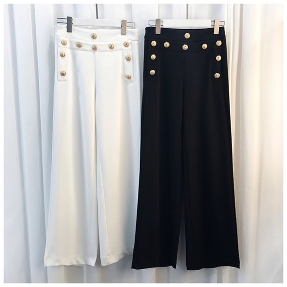 CHARMILL Lion Button Stretch Pants - Picture 3 of 8